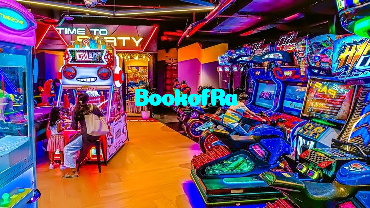 BookofRa casino presented on mobile device in Pakistan with slots and live games