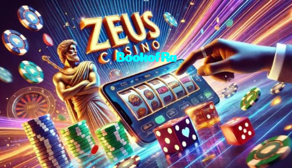 BookofRa casino presented on mobile device in Pakistan with slots and live games